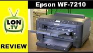 Epson Workforce WF-7210 Wide Format Color Inkjet Printer Review