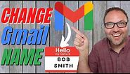 How to Change your Gmail Name | Email Name Change