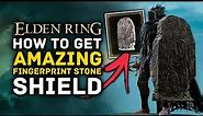Elden Ring - This Shield is AMAZING! How to Get Fingerprint Stone Shield Location Guide