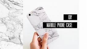 DIY: Marble Phone case