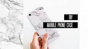 DIY: Marble Phone case