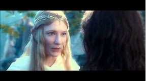 The Lords of the Rings, Elf Queen Giftgiving scene HD