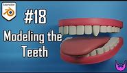 Modeling the Teeth | Character Creation Course | Part 18