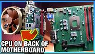 CPU on the Back of Motherboard & Huge Passive Heatsink - ENCTEC REV Motherboard Review