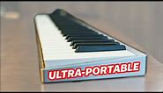 This Ultra-Portable Piano Keyboard is Great for Travel & Beginners