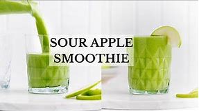 Green Apple Smoothie (Without Bananas!)