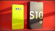 Samsung Galaxy S10E "YELLOW MADNESS" - UNBOXING & FIRST LOOK!