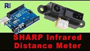 How to use Sharp IR Distance Sensor with Arduino (download code)