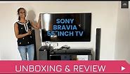 Sony Bravia KD-55X75L 55 inches 4K Ultra HD Smart LED Google TV Unboxing & Review #sony