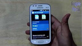 Samsung GALAXY S DUOS REVIEW: Dual SIM Calling (Smart Dual SIM) by Gadgets Portal