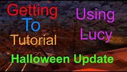 Getting to tutorial using Lucy the ghost (Halloween update) - Gorilla Tag