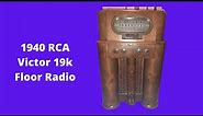 1940 RCA Victor 19k We found it !