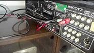 vintage ancien ampli scott stereo integrated amplifier A 417