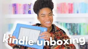 kindle unboxing + kindle pros & cons | my first kindle 📚✨