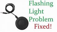 Onn Wireless Charging Pad Blinking Light Fix