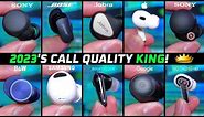2023 TOP Earbuds for Phone Call Quality! 👑 (Tested in NOISY Public Place)