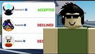 I Sent a Friend Request to 100 Roblox Developers