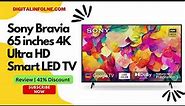 ✅Sony Bravia 65 inches 4K Ultra HD Smart LED TV | with Alexa Compatibility | 41% OFF