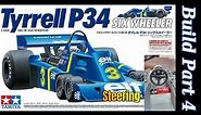 Tamiya 1/12 Scale Tyrrell P34 Six Wheeler Formula 1 Car. Part 4 Full Online Build