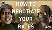 How to negotiate your salary or rate as an artist - Art Department Podcast #005
