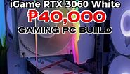 AMD RYZEN 5 5600 IGAME RTX 3060 ULTRA WHITE 8GB GAMING PC BUILD #fbreels #pcgamer #pcgaming #gamingpc #fbreelsfypシ゚viral | DC Gaming Computer Setups - Imus Branch