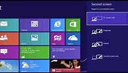 4989 Windows tip - Using a Shortcut keys to setup a second screen