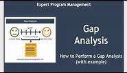 How to Do a Gap Analysis