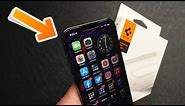 iPhone 13 Pro Spigen Privacy Tempered Glass Screen Protector Review! HIDE THAT SCREEN!
