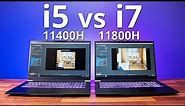 Intel i5-11400H vs i7-11800H - 6 or 8 Cores?