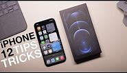 How to use iPhone 12 (Pro) + Tips/Tricks!