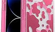 OtterBox iPhone 14 Pro (ONLY) Symmetry Series+ Case - DISCO COWGIRL (Pink), ultra-sleek, snaps to MagSafe, raised edges protect camera & screen