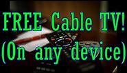 Free Cable TV and Live TV Local Stations (updated)