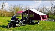 10 Motorcycle Camper Trailer Designed for Motorcycle Touring