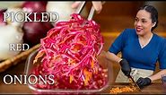 How to pickle red onions: the perfect condiment for your dishes