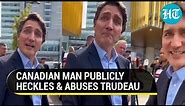 'You F****d The Country': Canadian Man Humiliates Trudeau; Calls Him 'Piece Of 'S**t' On Cam | Viral
