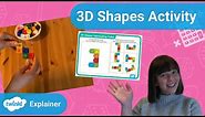 Twinkl Teaches Maths | 3D Shape Interlocking Cube Activity