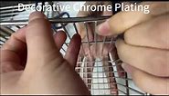 Decorative chrome plating VS Hard chrome plating