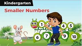 Smaller Numbers | Basic Maths for Kids | Kindergarten