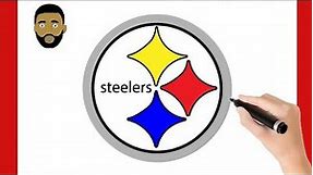How To Draw Pittsburgh Steelers Logo