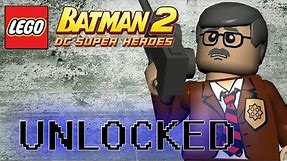LEGO Batman 2 DC Superheroes - How to Unlock Commissioner Gordon