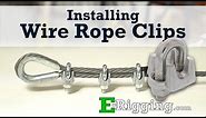 Installing Wire Rope Clips - The Right Way