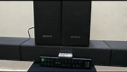 Sony HT-s500rf 5.1 Soundbar Unboxing Review // 1000w Output Power #sony #soundbar