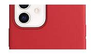Apple iPhone 12 and iPhone 12 Pro Silicone Case with Magsafe - (Product) RED