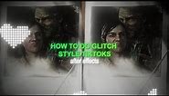 How to Make Glitch Style Tiktok Edits | After Effects