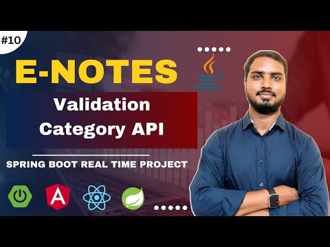 #10 Enotes Validation Category API | Production Level Spring Boot Real Project