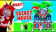 My Best Friend SECRETLY Built A HOUSE Above Mine And I Didn't KNOW In Adopt Me! (Roblox)