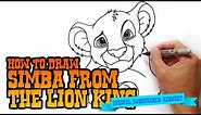The Lion King | How to Draw Simba | Step by Step