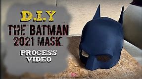 How to make The Batman 2021 Mask - Process Video
