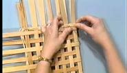 How to Weave an Envelope Basket - Basket Weaving for Beginners