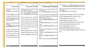 Using Present Perfect and Past Simple Worksheets
